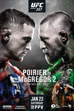 Порье VS Макгрегор 2 видео боя 23 января 2021